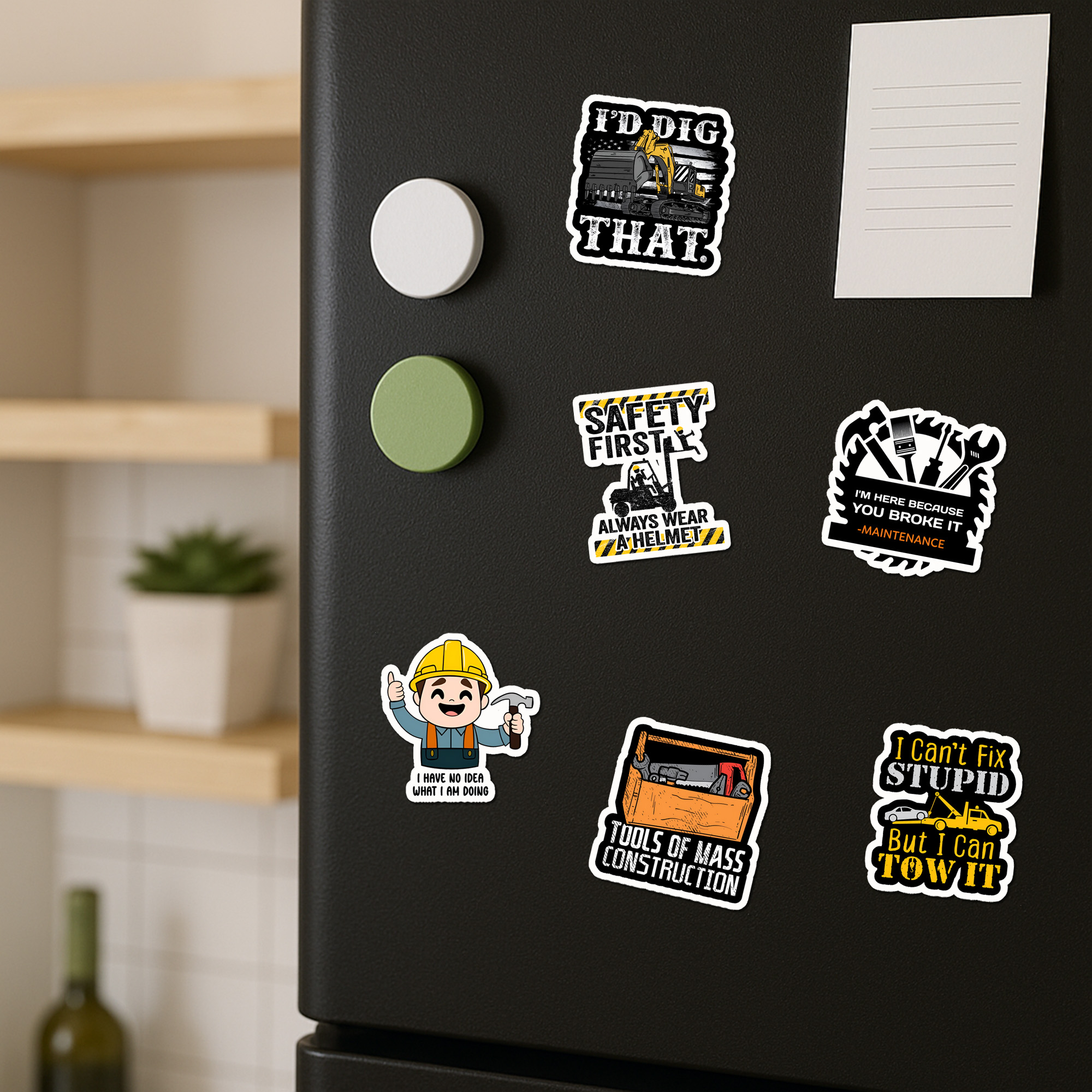 Hard Hat Stickers