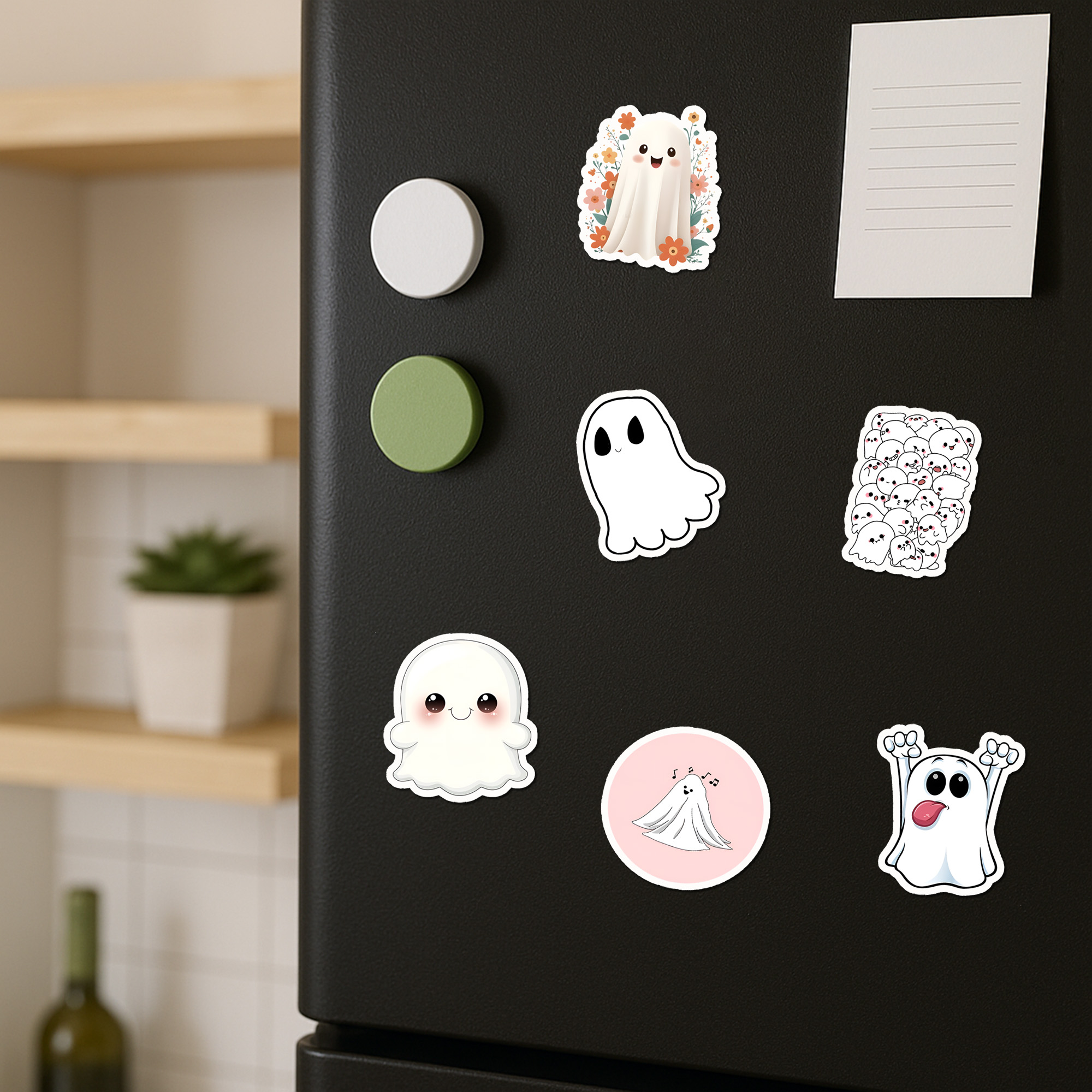 Funny Cute Ghost Horror White