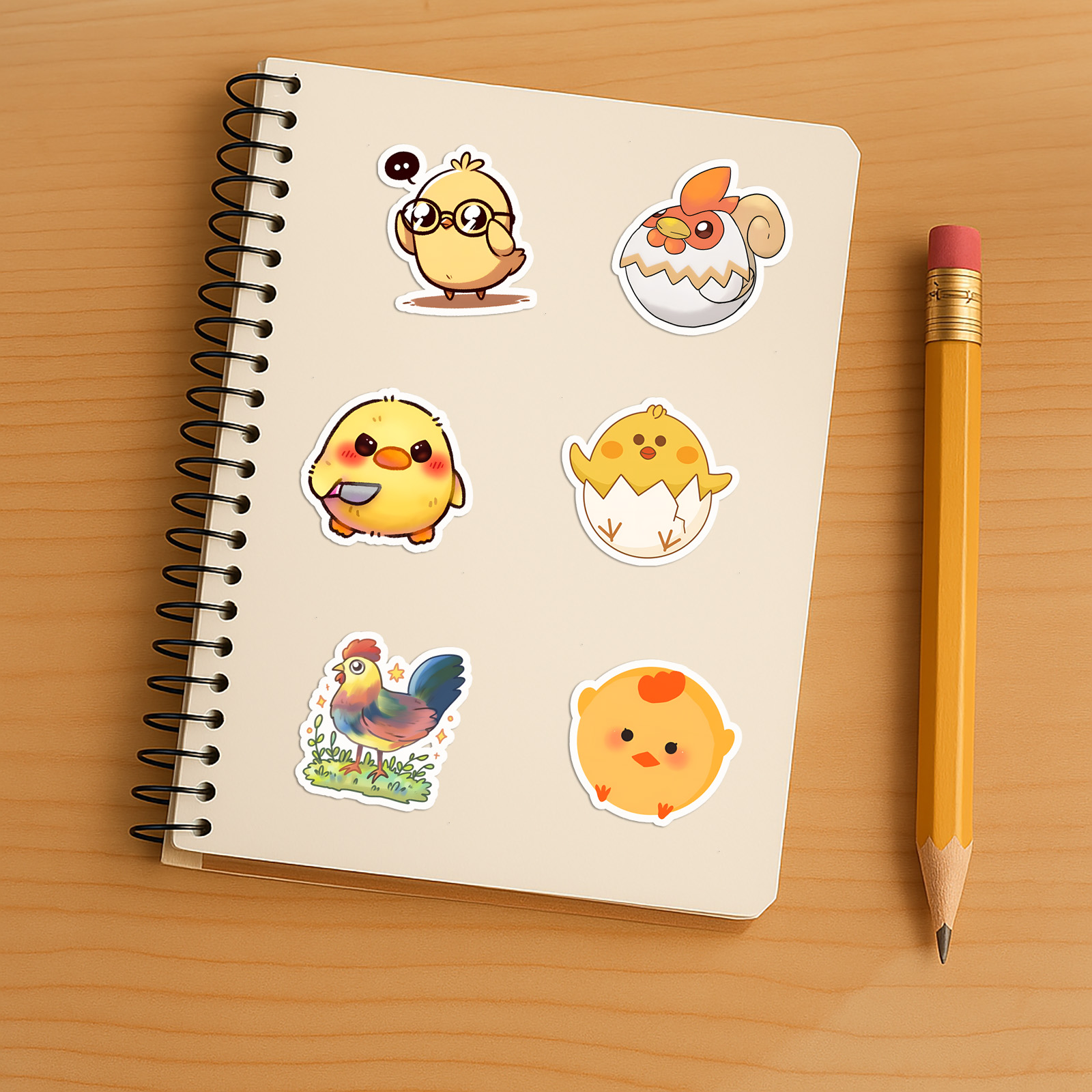 Springtime Chickens