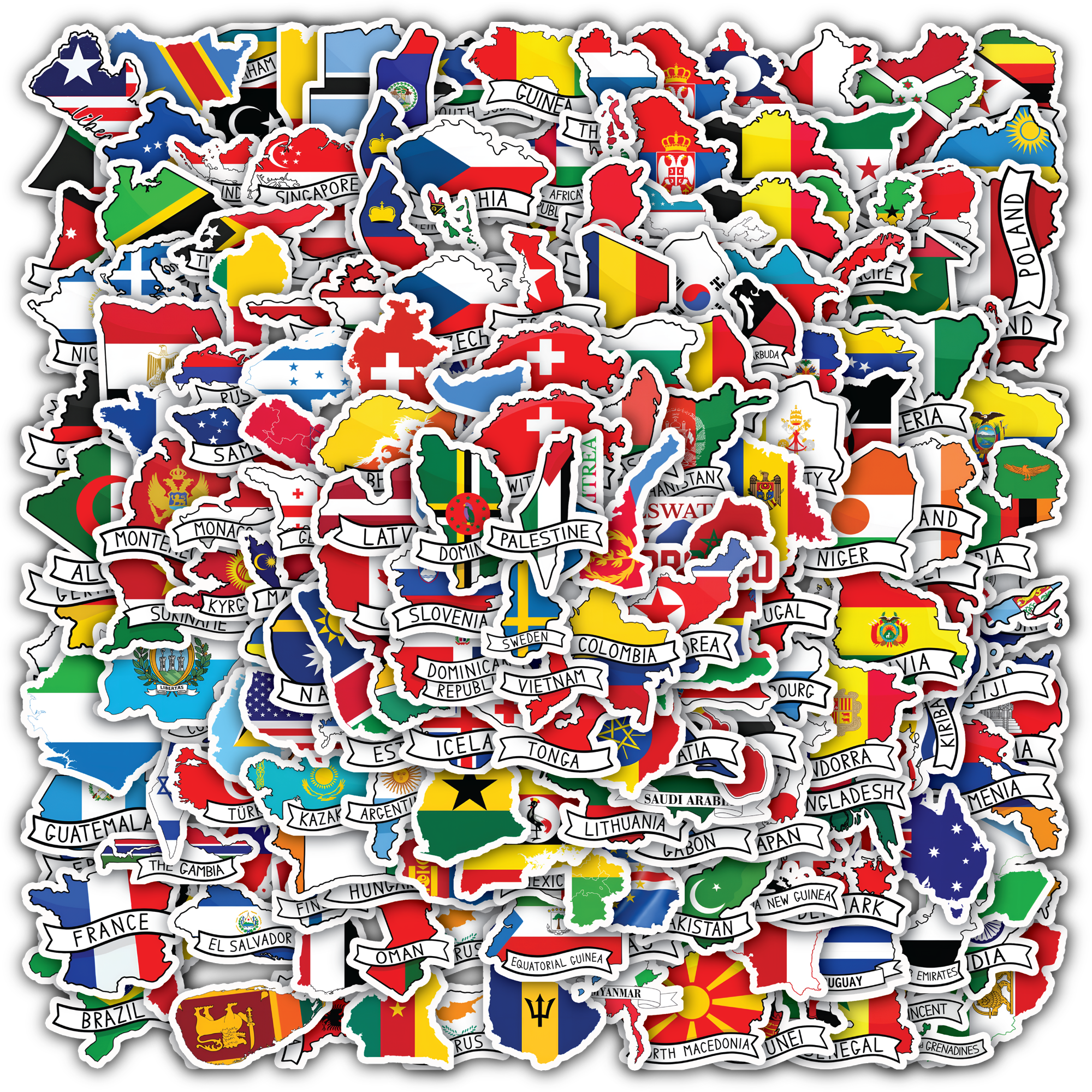 Country Flag Map
