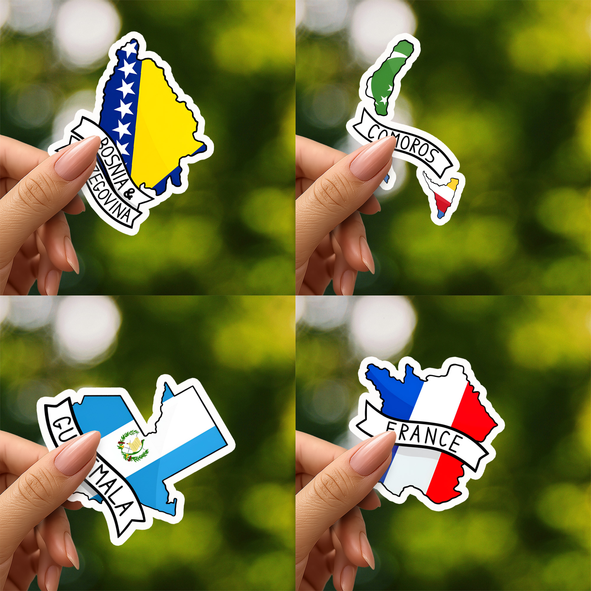 Country Flag Map